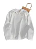 Señor. Camiseta de Manga Larga Simple Versátil Lizi Mu para Mujer 2026 Otoño Nuevo Estilo Diseño Casual con Sentido Camisa Base Holgada