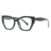 Gafas de Computadora Estilo Retro 2024 Estampado de Leopardo para Mujer Elegantes Ojo de Gato Moda y Personalizadas Anti-Luz Azul Lentes Planos