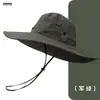 Sombrero de Pescador de Verano con Protección Solar para Montañismo para Hombre, Sombrero para Exteriores con Ala Ancha para Pesca en Verano