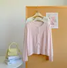 Cárdigan casual de estilo coreano de Lyocell, nueva prenda exterior corta versátil y elegante de otoño, top adelgazante, camisa de moda