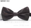 Traje formal para hombre estilo coreano color sólido brillante pajarita moda hombre negocios caballero boda pajarita venta al por mayor multicolor opcional