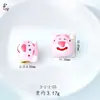 Oro Arena Vietnamita Versión Q Dibujos Animados Cuentas con Agujero Pasante Cuentas Sueltas Oso Fresa Doraemon Pulsera Materiales para Manualidades Accesorios Venta al por Mayor