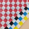 Tabuleiro de xadrez colorido, xadrez à prova de óleo, papel frito, papel absorvente de óleo, hambúrguer, sanduíche, papel de embrulho, placa de papel à prova de óleo, papel à prova de óleo