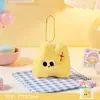 Chaveiro de Corrente com Contas do Alfabeto Inglês de 26 Letras de Pelúcia Fofo Pingente Colorido Dopamina Decoração de Bolsa de Presente Infantil