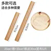 Rolo de Massa Sólido de Madeira para Casa Rolo Grande para Massa para Wrappers de Dumpling Conjunto de Tábua para Massas Ferramentas de Panificação Bastão de Massa Vegetal