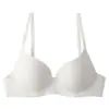 Sujetador sexy europeo y americano sin costuras, liso, para busto pequeño, push-up, anti-caída, ajustable, sujetador para mujer de busto grande, adelgazante, talla grande