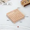 Suporte de exibição para grampos de cabelo painel de madeira com pinos secador de argila leve painel de armazenamento para flores de crochê DIY banca