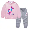 Conjunto de Ropa Infantil Transfronterizo Nuevo Primavera y Otoño 2026: Conjunto de Dos Piezas de Sudadera y Pantalón Largo para Niños, Atuendo de Algodón de Manga Larga para Bebé de Exportación