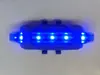 Nueva Luz de Bicicleta Recargable por USB Mosca Muerta Plegable Luz Roja Trasera Luz de Advertencia Accesorios de Ciclismo