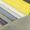 Tela de terciopelo rizado tipo oso de color sólido, Mantel doméstico engrosado, Tapicería suave para sofá perezoso, Fabricante de tela decorativa para zapatos