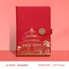 Guochao Cidade Proibida Wenchuang Salão de Oração Caderno Copo Térmico Caixa de Presente conjunto Personalizado Logotipo Impressível Presente Corporativo