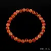 Moda europea y americana simple pulsera de ágata de cristal lujo ligero alto sentido pulsera tejida a mano con cuentas joyería mujeres al por mayor