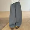 Calça YOJIA forrada com fleece para meninas, coleção de inverno 2026, nova calça de moletom infantil mais grossa, calça casual quente e confortável para crianças, estilo inverno