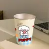 Taza para Enjuague Bucal de Acero Inoxidable 304 Engrosada Anticaída Serie de Dibujos Animados Taza para Lavar Taza de Cepillo de Dientes para Pareja Niños Taza de Agua Linda