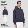 Sudadera con capucha de manga larga para hombre CKX Otoño/Invierno Marca Americana de Tendencia Silueta BOXY Scythe Forrada de Polar Estilo Callejero Estilo Ins con Capucha