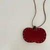 Han Feng Tela Hongo Tridimensional Animal Pequeño Collar Infantil Accesorios de Niña Adornos Colgantes