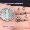 Plata de Ley s925 Cuentas Espaciadoras Rayadas Martilladas Retro Cristal Wenwan Tejido Cuerda de Mano Cadena Collar Accesorios Hechos a Mano DIY