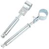 Abrazadera galvanizada de expansión extendida para tubería de agua, abrazadera para tubería de gas natural, abrazadera fija para tubería de gas natural, 4 puntos, 6 sub-abrazaderas