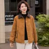 Nuevo cárdigan de moda para primavera y otoño para madres, chaqueta casual jacquard elegante para mujeres de mediana edad y mayores