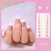 Pegatinas para uñas francesas Zhengxiang, color sólido, película de esmalte de uñas simple, pegatinas para uñas rojas de Internet europeas y americanas, pegatinas completas, personalización al por mayor transfronteriza