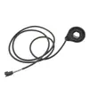 Bicicleta Elétrica Sensor de Sensor de Velocidade Montado à Esquerda Sensor Assistido por Potência Integrado de Duplo Hall Magnético de 12 Ímãs Peça de Modificação para Mountain Bike