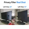 Protector de pantalla de privacidad adecuado para ordenador de sobremesa ASUS, monitor de 24/27 pulgadas, película protectora de doble cara anti-reflejos de privacidad