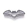 Páscoa Halloween aço inoxidável silicone borda biscoito molde coelho flor morcego borboleta abóbora assar ferramentas conjunto