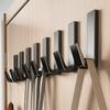 Ganchos Pequeños sin Taladro con Adhesivo Fuerte para Pared, Puerta, Colgador de Abrigos y Sombreros, Ganchos Adhesivos de Almacenamiento para Montar en Pared
