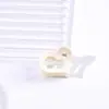 Clip de agarre pequeño de 2.5 CM, esmerilado, hueco, forma de corazón, para flequillo femenino, para mechones sueltos, pasador de pelo, pasador de pelo popular transfronterizo, accesorios para el cabello