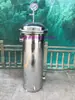 Acero Inoxidable 304 Filtro de Bolsa Agua de Pozo Agua de Río Torre de Agua Sedimento Diesel Baño Circulación Aguas Residuales Pcw Pintura Electrodépositada