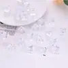 Cubos de Gelo Simulados, Cubos de Gelo Assimétricos, Cubos de Gelo Quadrados, Cubos de Gelo de Plástico, Adereços de Fotografia de Pedra, Cubos de Gelo Falsos de Acrílico