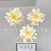 Pintura a Óleo de Flor Artificial Dália de Alta Qualidade para Casa, Casamento, Guia de Estrada, Arranjo de Flores, Decoração, Dália para Casamento, Atacado