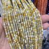 Cuentas de Ábaco Facetadas de 3x4 mm Jade Optimizado Ábaco Facetado Cuentas Separadas Cuentas Sueltas Accesorios para Joyería Hecha a Mano DIY