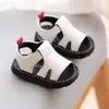 Nuevas Sandalias de Verano para Bebés de 0 a 1 Año Niños, Zapatos Suaves para Gateadores, Zapatos Chirriantes de Playa para Bebés Niñas