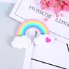 Arcílla Polimérica Suave Arcoíris Diy Arcoíris Hecho a Mano Diy Joyería Pequeña Arcoíris Diy Accesorios Pasador para el Cabello Diy Pegamento en Crema Accesorios Pequeños