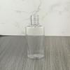 Venta directa de fábrica, 20 unidades, 40 ml, botella plana, loción transparente para mascotas, recambio de viaje, gel de ducha, champú, embalaje diario.