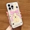 Funda con lazo para perro de niña dulce y adorable para Apple 15 Pro Max, iPhone 13, todo incluido, 16