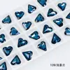 Dongzhou Diamante de Corazón Torcido con Punta Inferior de 16 mm Accesorios para Joyería DIY Diamante de Cristal con Forma Especial Joyería de Diamante Collar Joyería de Diamante al por Mayor