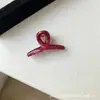 Pinza para el pelo transparente pequeña transfronteriza, pinza de tiburón de color sólido para coleta alta, mini pinza para el pelo de 4.5 cm, accesorio para el pelo de niña lindo
