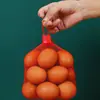 Bolsa de Red para Huevos, Bolsa de Red para Frutas, Comida de Salchicha Ham de Frutas, Sandía, Jengibre, Cangrejo, Bolsa de Red de Plástico al por Mayor Envío Gratis