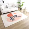 Alfombra de imitación cachemir al por mayor del fabricante Alfombra nórdica minimalista para sala de estar Alfombra para dormitorio junto a la cama Cobertura total Alfombra suave Felpudo