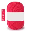 Hilo de Algodón Coreano de Leche de 4 Hebras, Lana Media, Bola de Hilo de Grosor Medio para Muñecas Hechas a Mano, Hilo para Crochet, Bola de Hilo Tejida a Mano