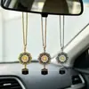 Colgante para espejo retrovisor de coche del Sudeste Asiático y de Oriente Medio, estilo árabe, metal con diseño de espiga de trigo