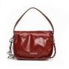 Textura de Alta Calidad Bolso Pequeño para Mujer 2025 Nueva Moda Versátil Bandolera Bolso Cuadrado Pequeño Cadena Portátil Bolso Almohada
