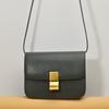Bolso de Mujer de Cuero Genuino Nuevo 2024 Patrón Lagarto Bolso Tofú Bolso Bandolera Casual y a la Moda Color Sólido Texturizado Hombro Axila