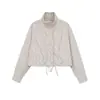 Atacado de Roupas Femininas Transfronteiriças Primavera 2026 Novo Estilo Europeu e Americano Elegante Moda Xadrez Versátil Jaqueta