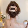 Presilha de garra de abalone doce estilo coreano 2026, presilha de cabelo não irritante, presilha de concha, de alta qualidade, elegante, acessório de cabelo fresco para mulheres