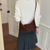 Bolso de ante de alta gama para debajo del brazo para mujer, nueva moda trendy 2026, súper popular y exquisito bolso bandolera de hombro único tipo dumpling