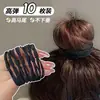 Elástico para coque não danifica o cabelo, corda de cabelo moderna e versátil, toque de alta qualidade para meninas, alta elasticidade e faixa de cabelo durável