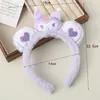 Nueva Diadema de Felpa de Dibujos Animados, Para Tomar Fotos de Niña en Parque de Atracciones, Pasador Lindo, Pinza Dulce para el Cabello, Diadema para Maquillaje y Lavado de Cara